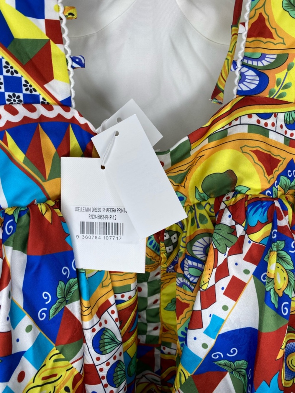 NEW Runaway the Label JOELLE MINI DRESS PHAEDRA PRINT - Picture 8 of 15